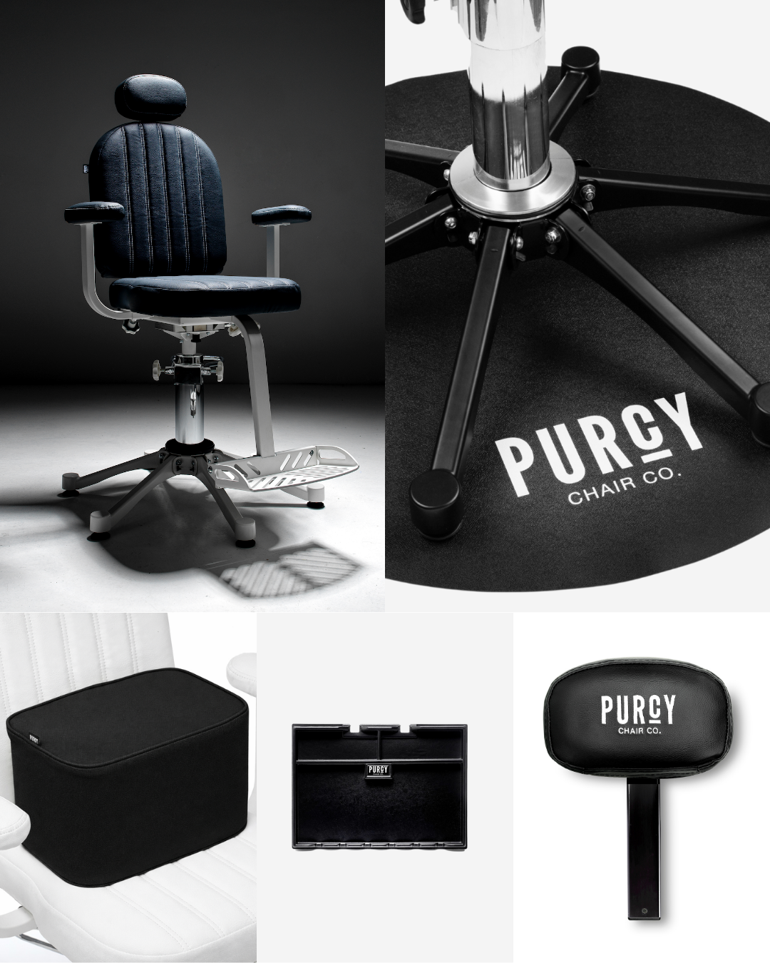Purcy Chair Elite Bundle in Blue
