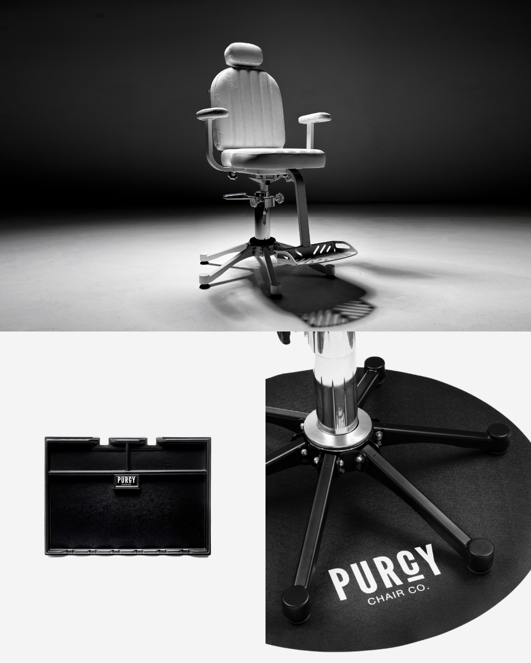 Purcy Chair Essential Bundle in White