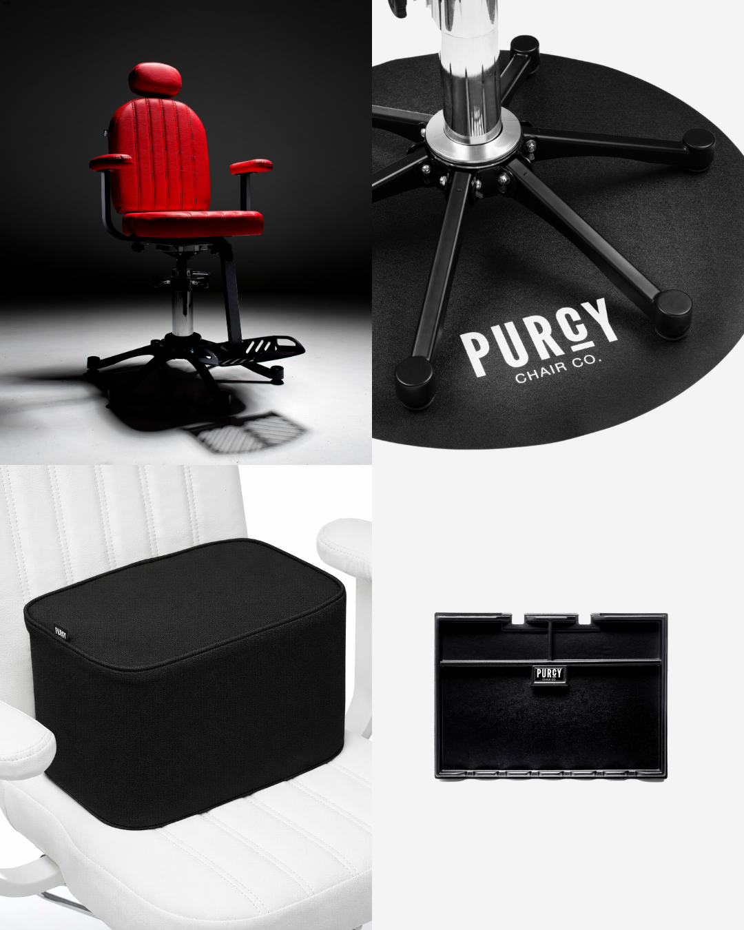 Purcy Chair Plus Bundle in Red